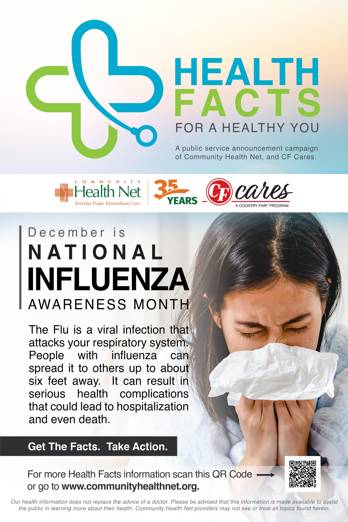 December is National Influenza Awareness Month Community Health Net